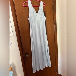 Nation Los Angeles Light Blue Sleeveless Maxi Dress XXL